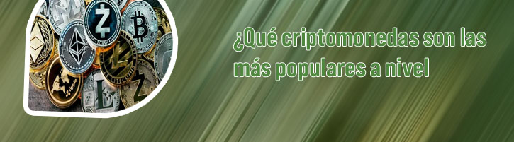 Criptomonedas más populares